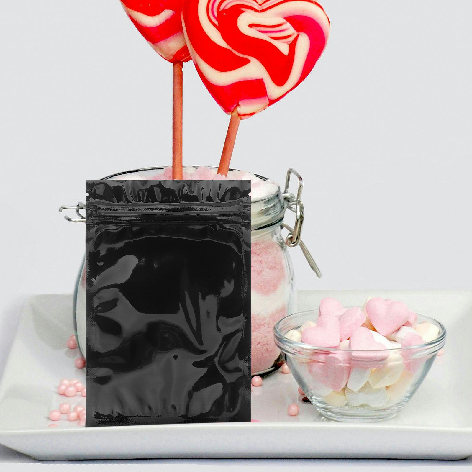 100pcs Aluminum Foil Resealabl - Food Storage Bag recension och pris
