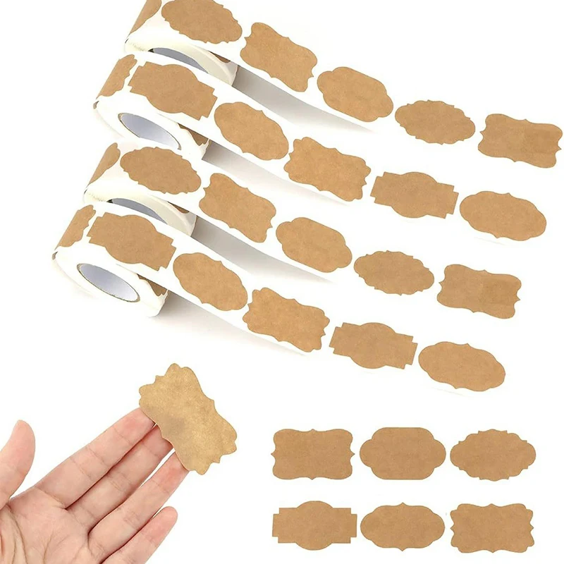 Self-adhesive Labels Spice Jar - Food Storage Labels recension och pris