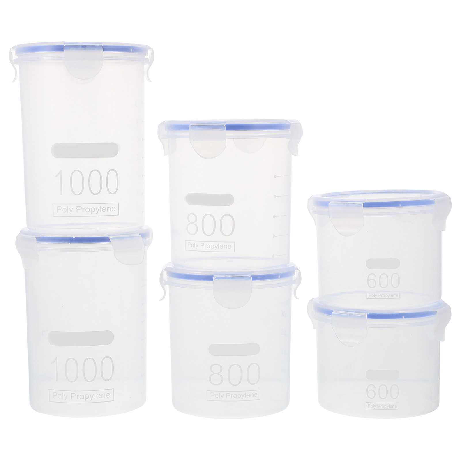 Airtight Food Storage Jars 6 P - Food Storage Containers recension och pris