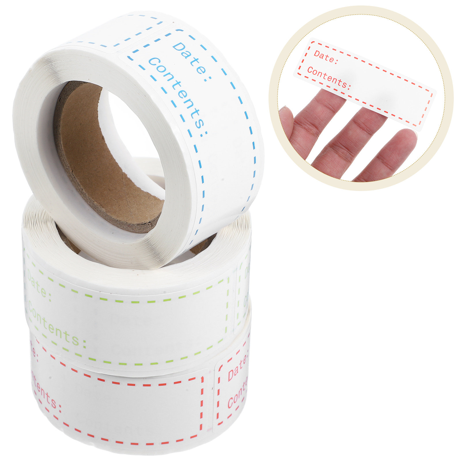 3 Rolls Removable Food Storage - Food Storage Labels recension och pris