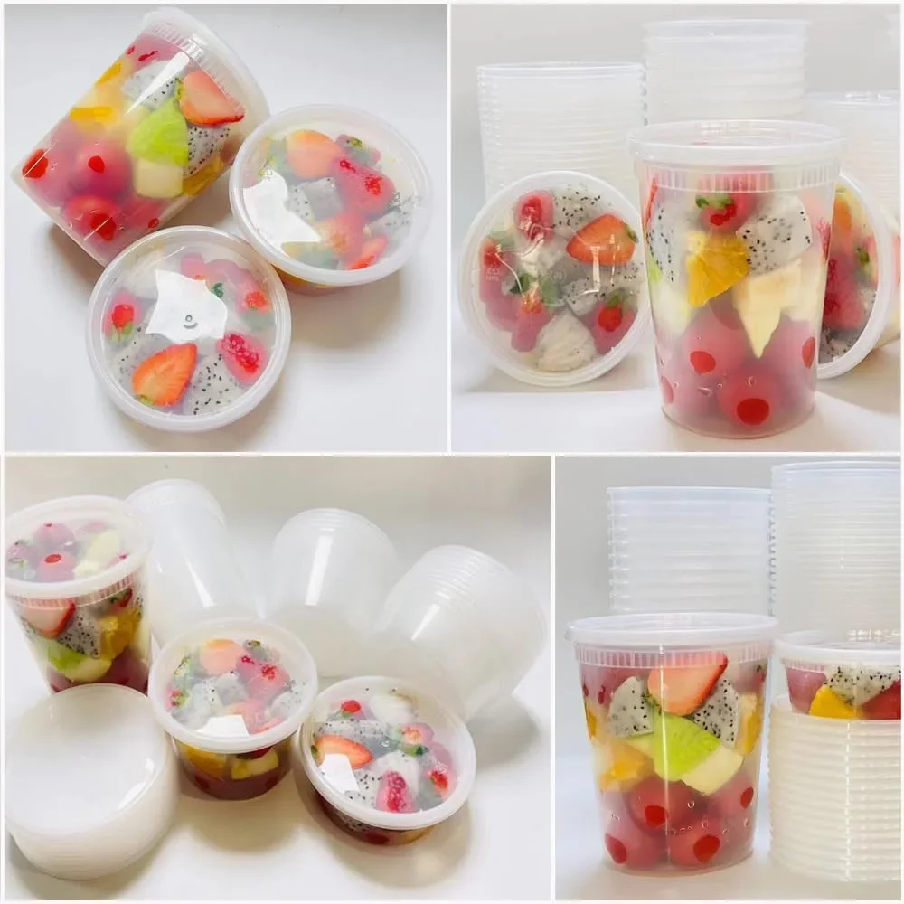 24pcs Deli Food Storage Contai - Food Storage Meals recension och pris