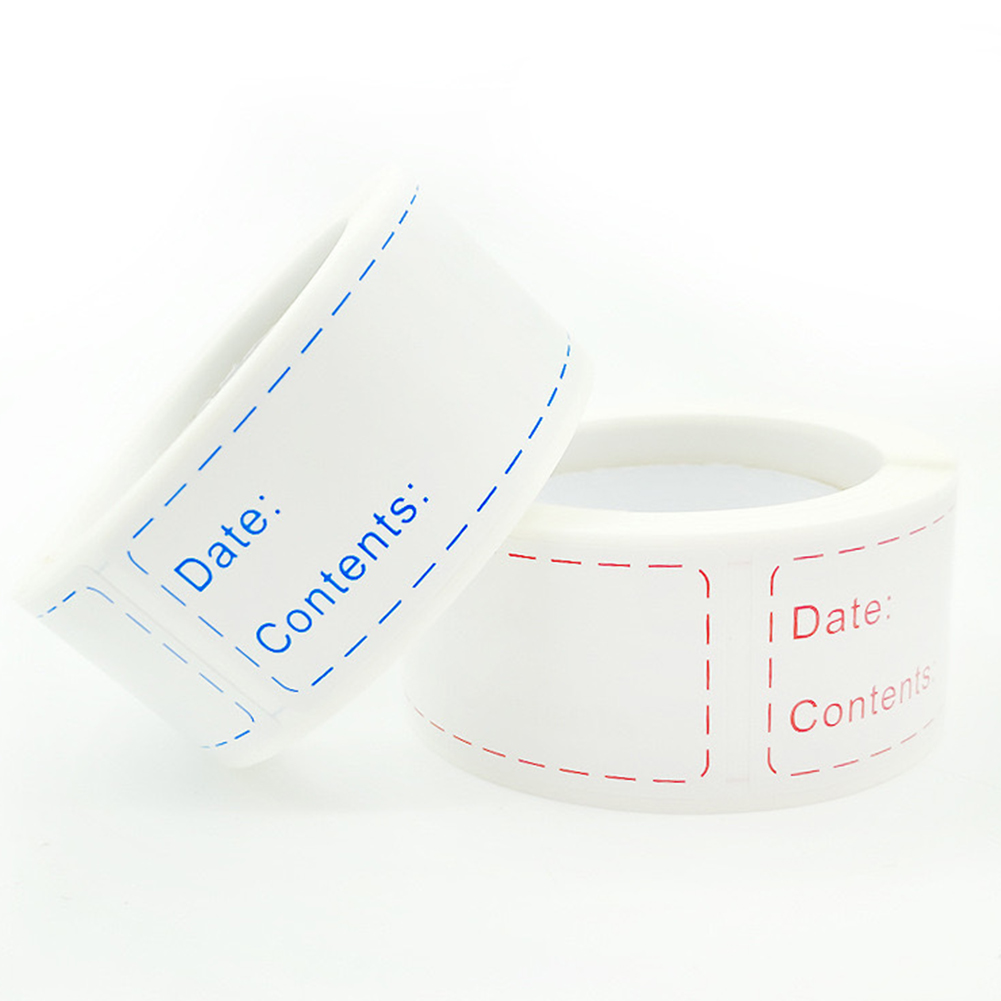 250Pcs Dissolvable Food Labels - Food Storage Labels recension och pris