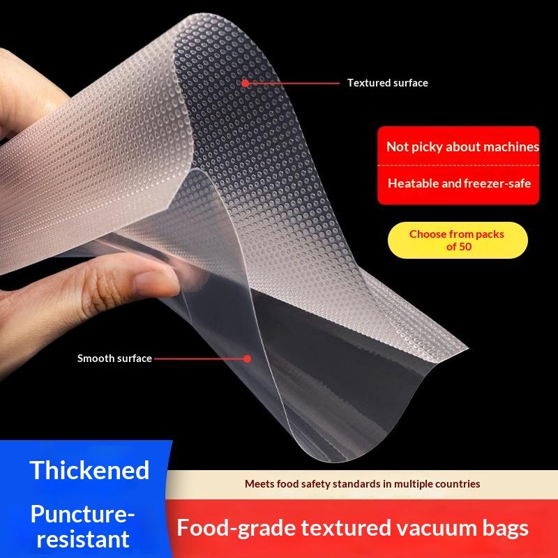 100 PCS BPA Free Vacuum Sealer - Food Storage Bag recension och pris